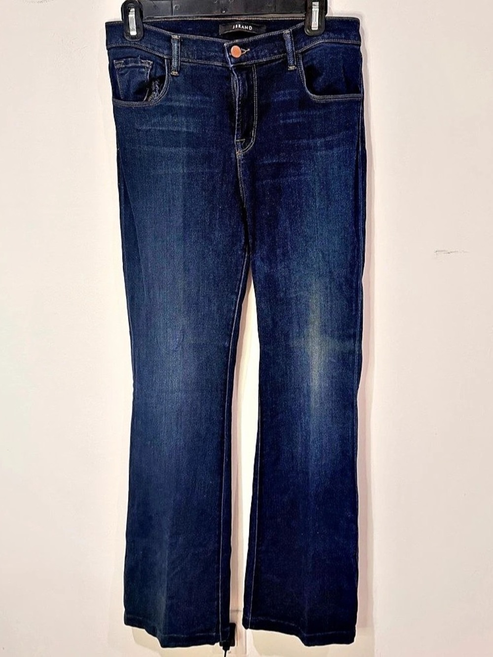 J Brand Maria High Bootcut Jeans in Blue Waist 28